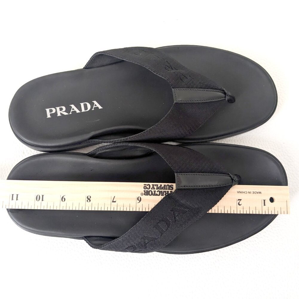 PRADA Men's NASTRO Thong Sandals - Picture 12 of 12